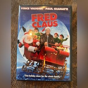 🎅 Fred Claus (DVD, 2007) – Vince Vaughn & Paul Giamatti Holiday Comedy